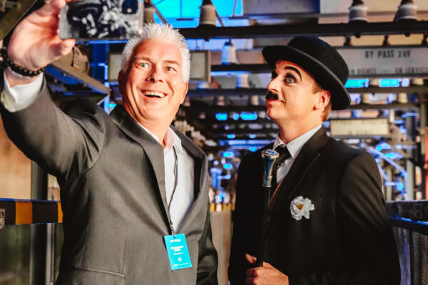 Alexander W. Wehr ontmoet Charlie Chaplin