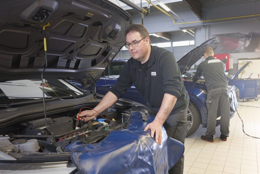 Geert Peeters, werkplaatsverantwoordelijke Audi A&M Herent