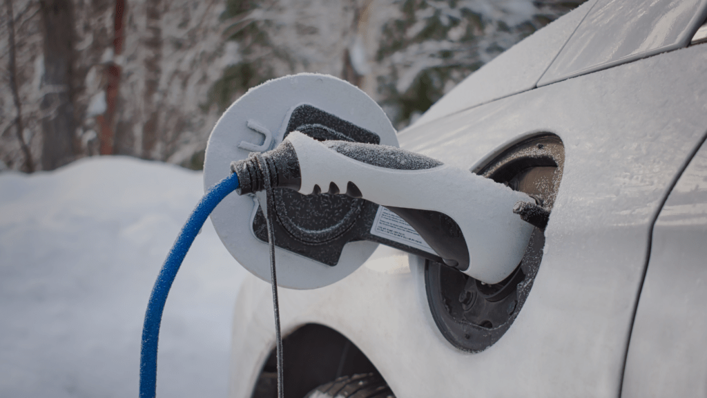 conduite électrique en hiver