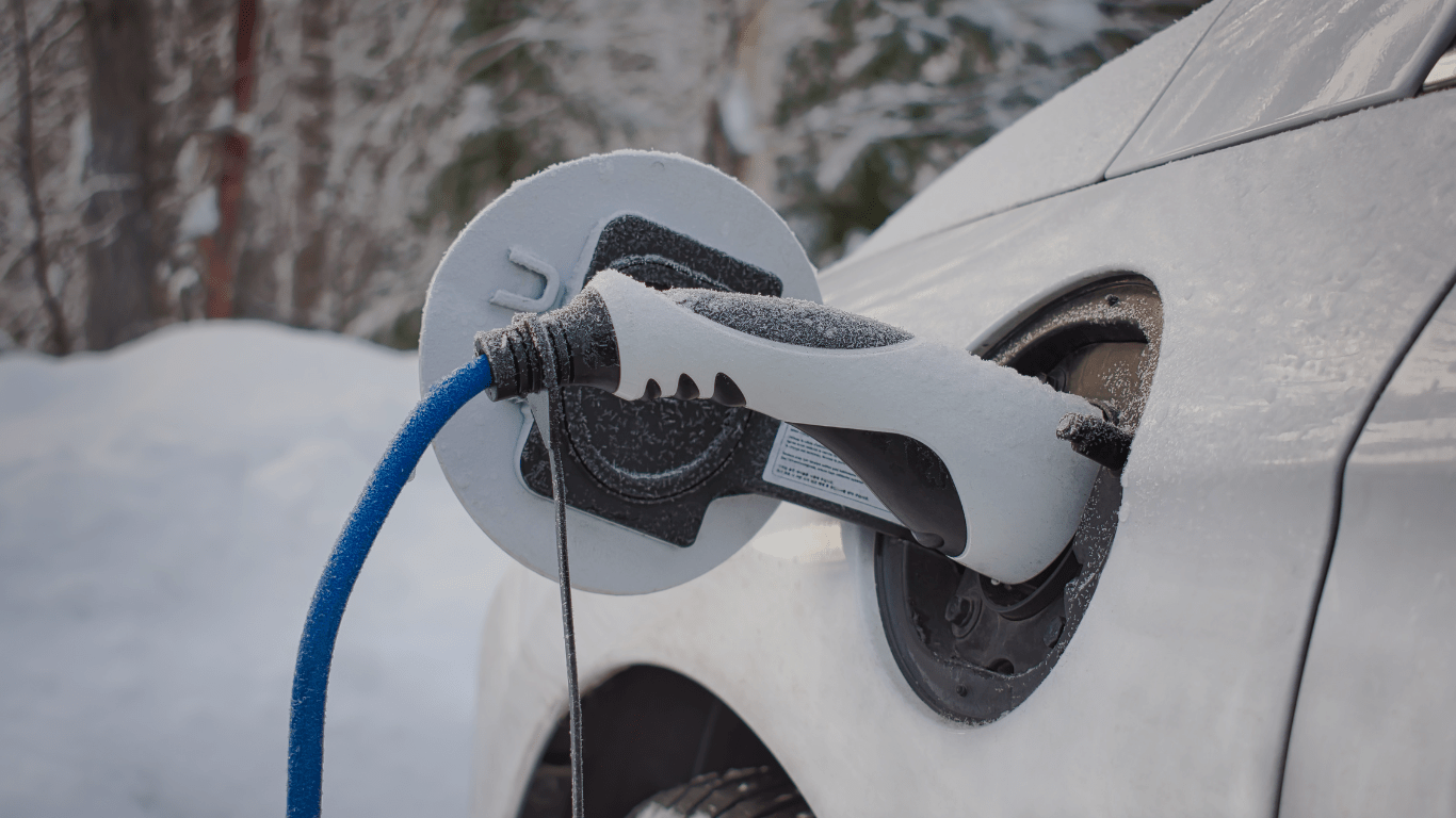 conduite électrique en hiver